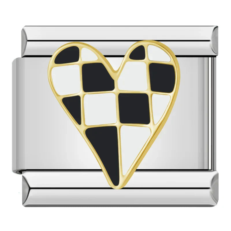 Checkered heart