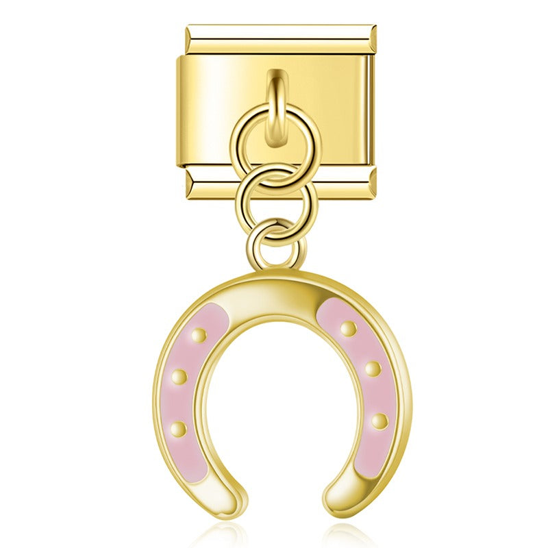 Pink horseshoe