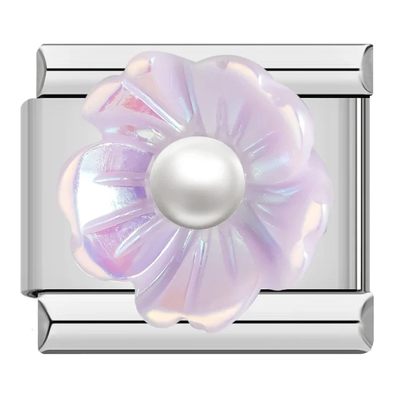 Flower with pearl