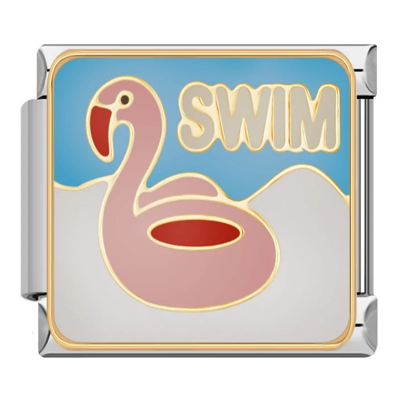 Inflatable swim toy
