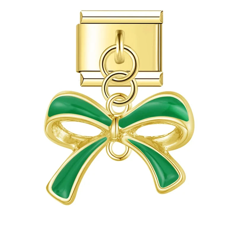 Green bow