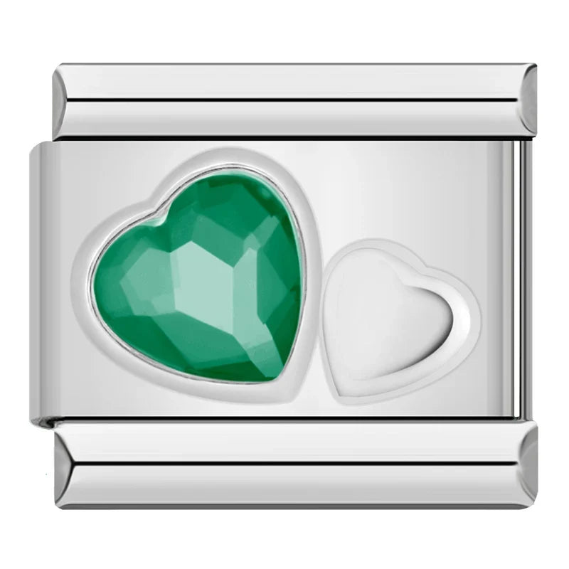 Two heart green
