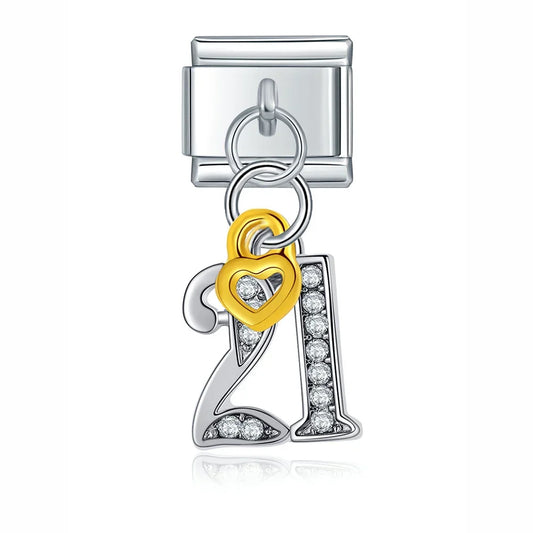 21st Birthday Charm