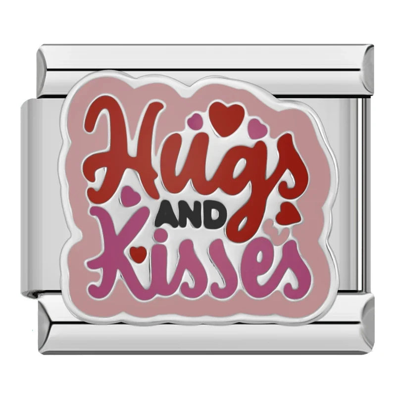 Hugs and Kisses Charm