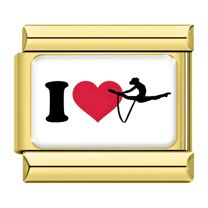I love gymnastics