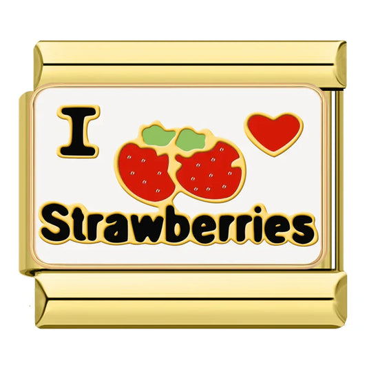 I love strawberries