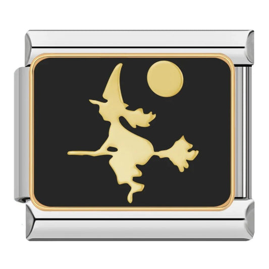 Gold Witch and Moon