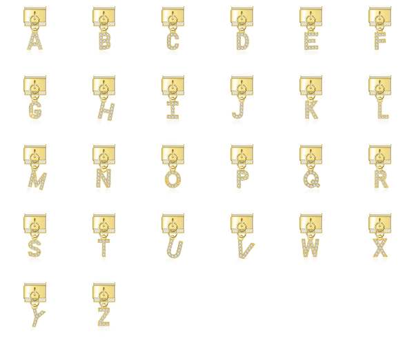 Letters pendant