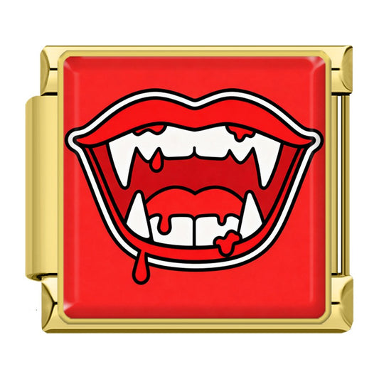 Vampire Fangs Red